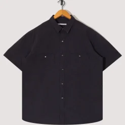 Work S/S Shirt - Top Charcoal