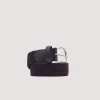 Woven Belt - Dark Brown
