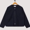 Zip Liner Jacket - Navy