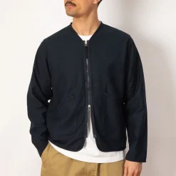 Zip Liner Jacket - Navy
