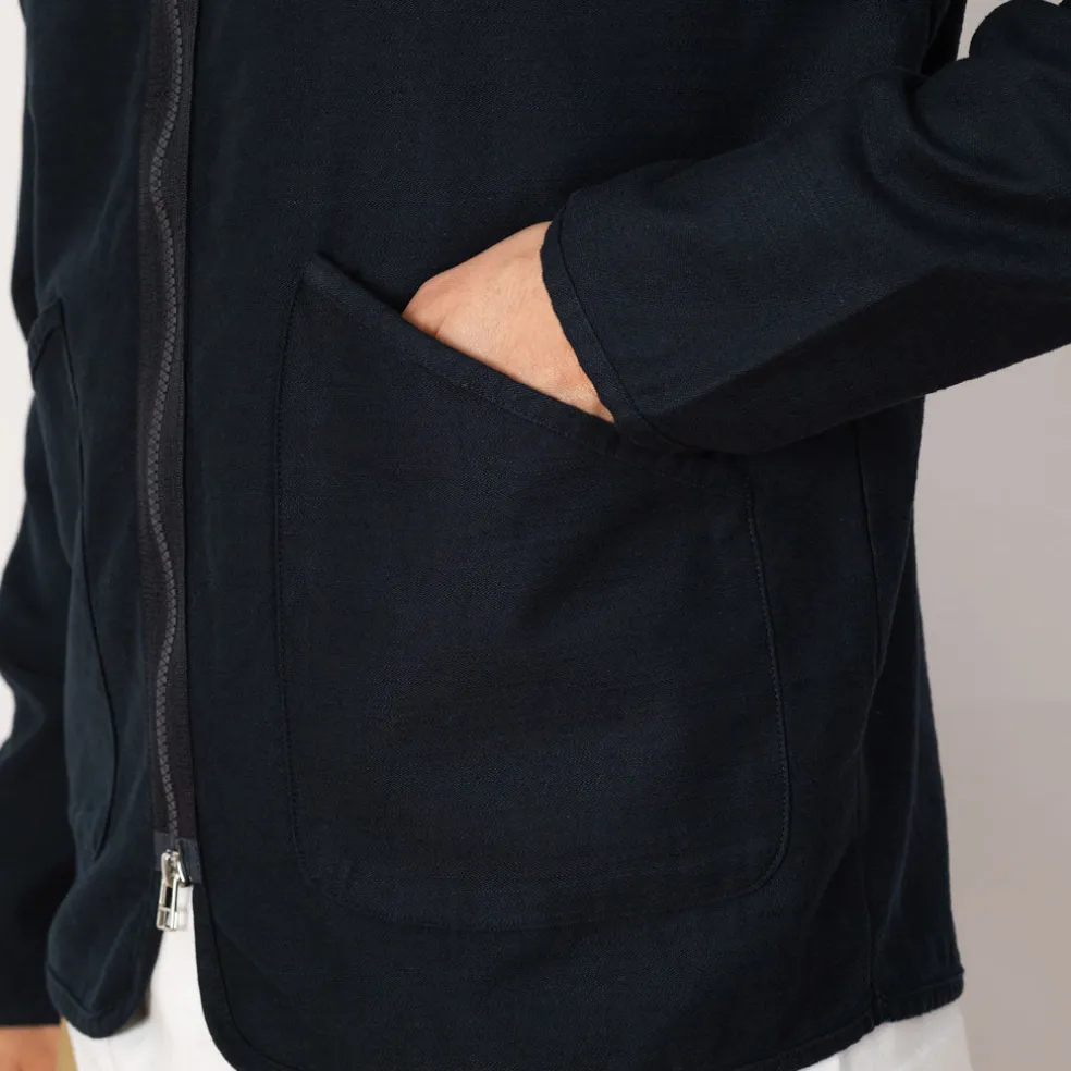 Zip Liner Jacket - Navy