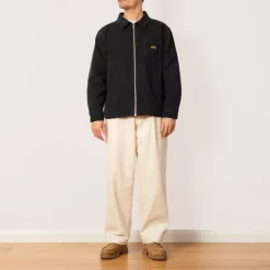 Zip Shirt - Washed Black Duck